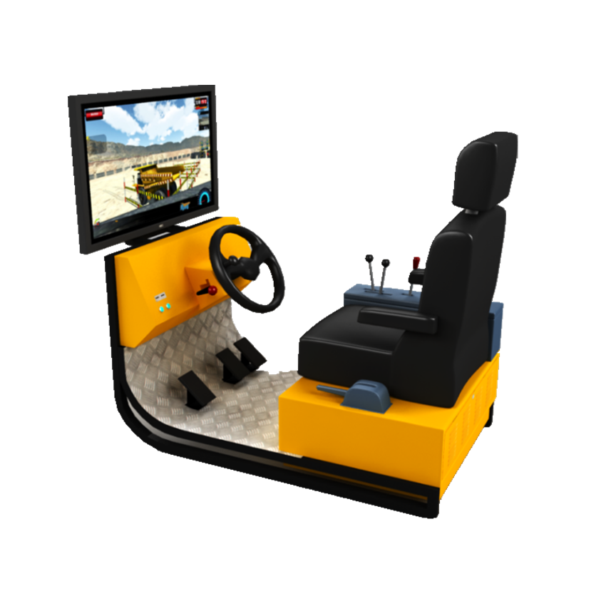 Open Pit Mine Off Highway Truck Virtual Simulation Simulator for Teaching Evaluation and Training
