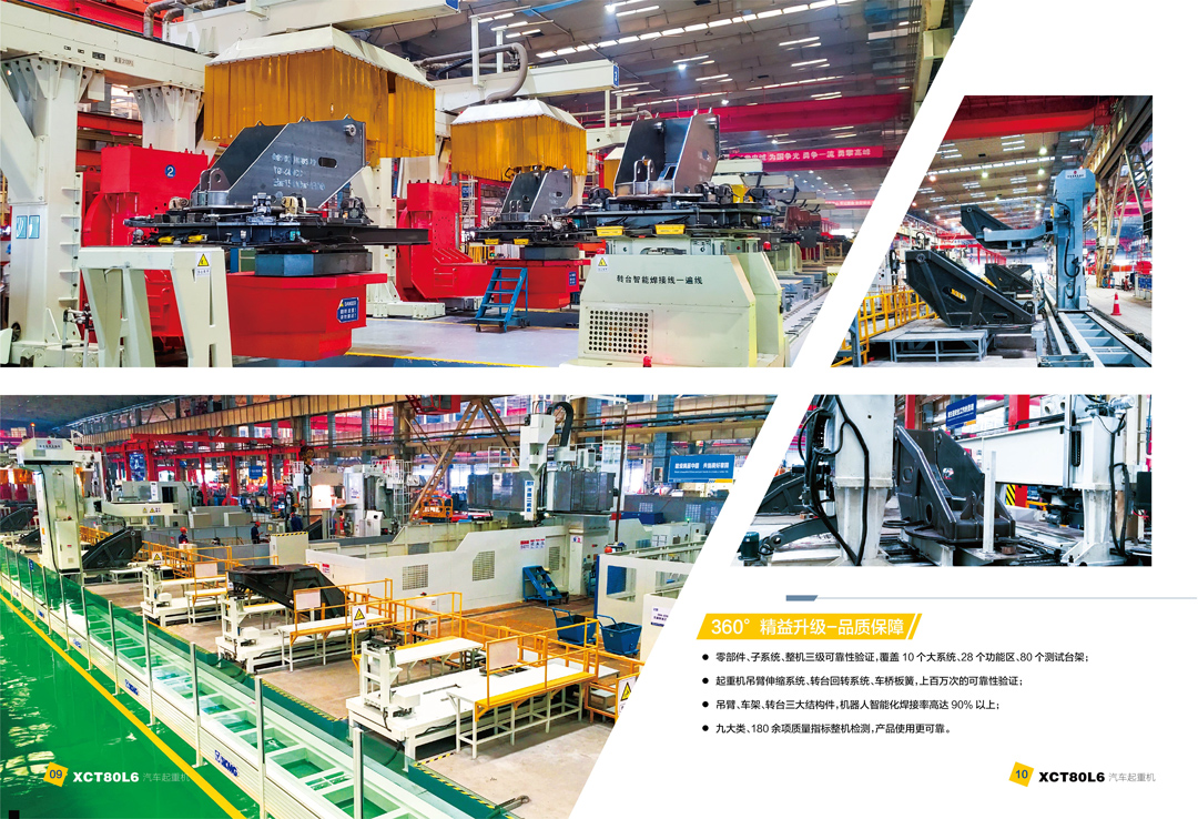 徐工集团XCT80L6汽车起重机