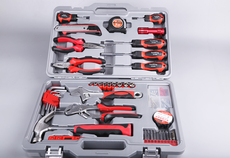 Antuo TOOLKING 63pcs kit toolbox hand tool set for home use