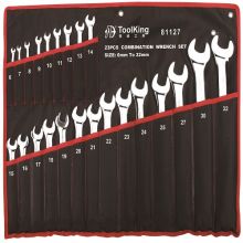 Ningbo Antuo Industrial toolking Co., Ltd. Drawer tool cart  combination wrench set  double open