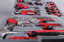 Antuo TOOLKING 63pcs kit toolbox hand tool set for home use