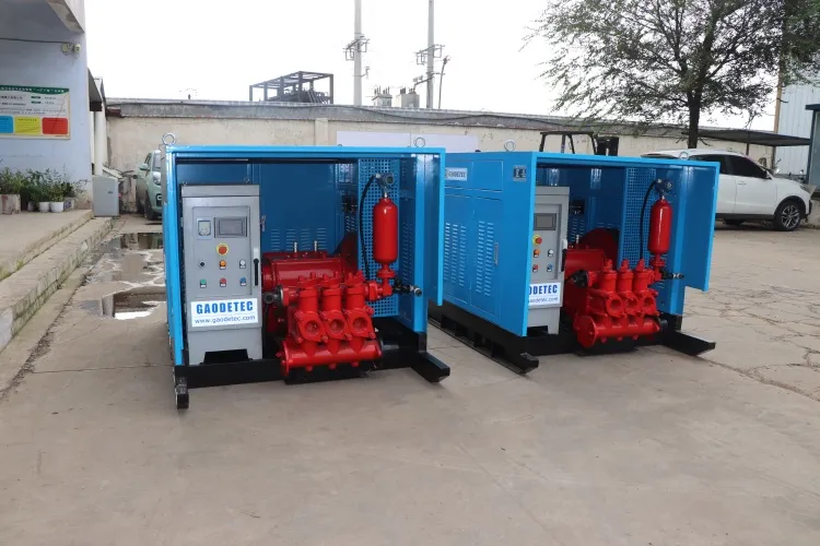 Gaodetec GGP440/50PI-22E high pressure grouting slurry pump