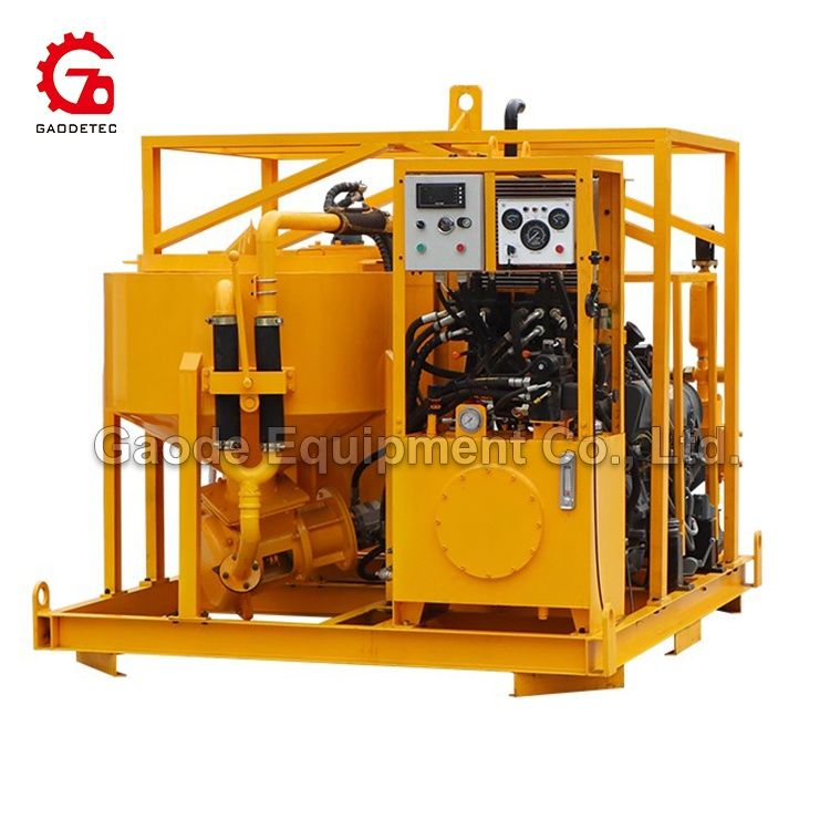 Gaodetec GGP400/700/80/100DPI-D Cement Grout Mixer Equipment for Slurry Preparation Grouting Gaodetec GGP400/700/80/100DPI-D Cement Grout Mixer Equipment for Slurry Preparation Grouting