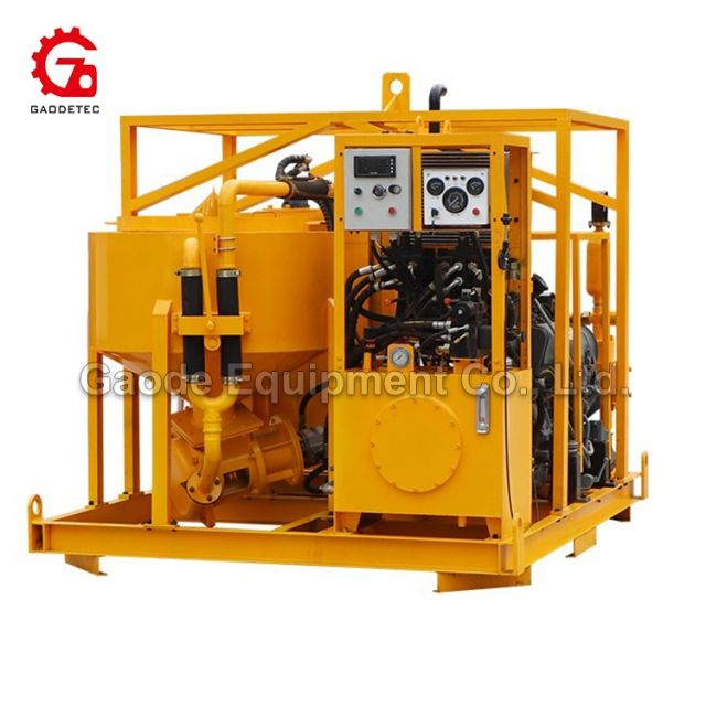 Gaodetec GGP400/700/80/100DPI-D Cement Grout Mixer Equipment for Slurry Preparation Grouting