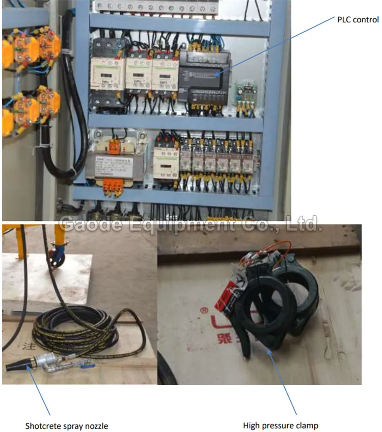Gaodetec GPS-7A Wet Shotcrete Pump for sale