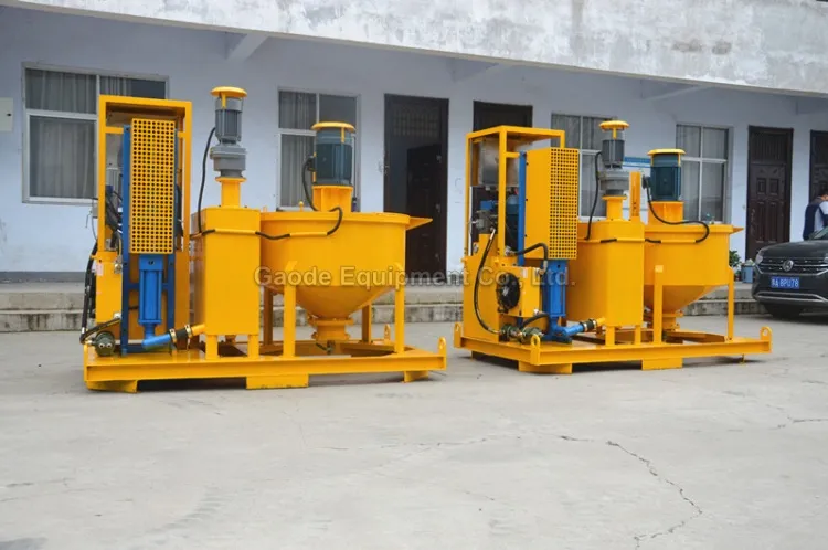 Gaodetec GGP300/300/75 PI-E Geotechnical Cement Grout Injection Station ...