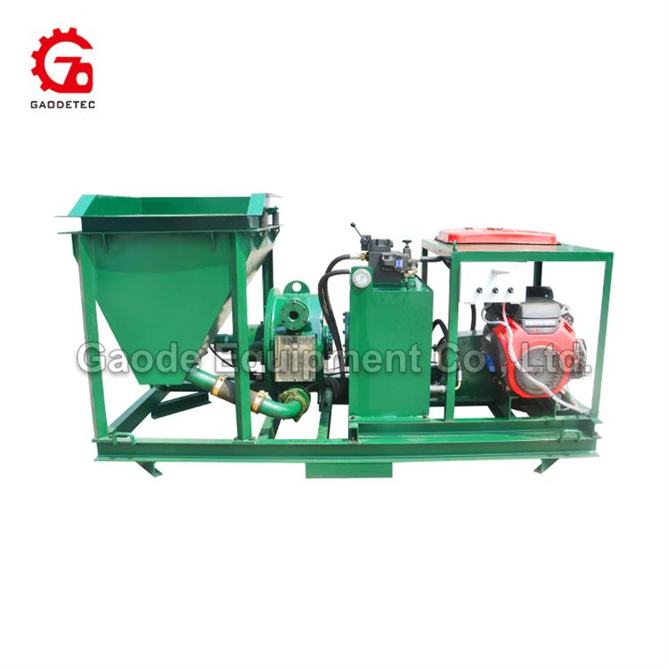 Gaodetec GDS1500G 3m3/h Gasoline engine Concrete Peristaltic Shotcrete Pump for wet mortar Gaodetec GDS1500G 3m3/h Gasoline engine Concrete Peristaltic Shotcrete Pump for wet mortar