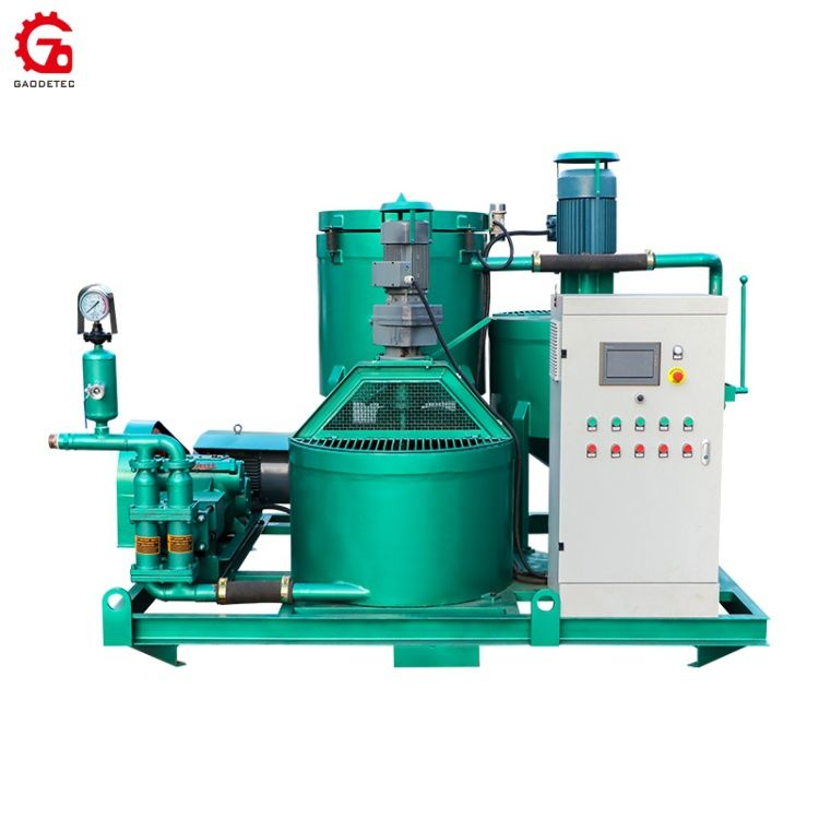 Gaodetec GGP300/300/300/70/80PI-E High Efficiency Electric Cement Mortar Grout Plant