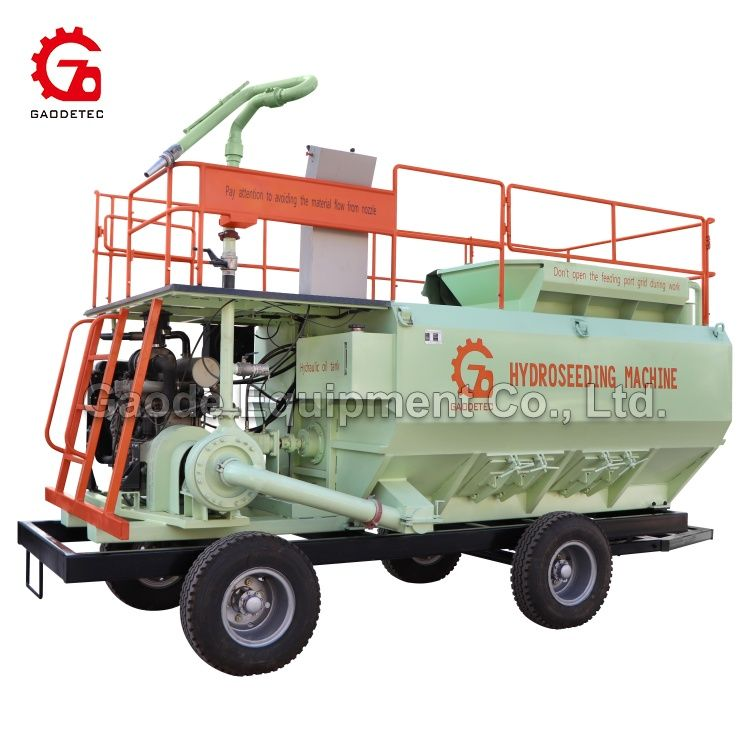 Gaodetec GHS0883 and GHS0683 Hydroseeding Machine Hydroseeder For Hillside Landscape Gaodetec GHS0883 and GHS0683 Hydroseeding Machine Hydroseeder For Hillside Landscape