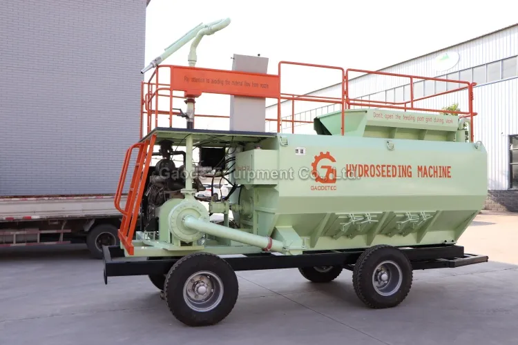 Gaodetec GHS0883 and GHS0683 Hydroseeding Machine Hydroseeder For Hillside Landscape