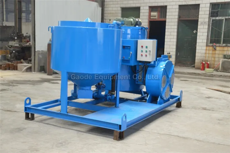 Gaodetec GGP800/1200/130H-E Big Output Cement Grout Mixer Pump for Sale
