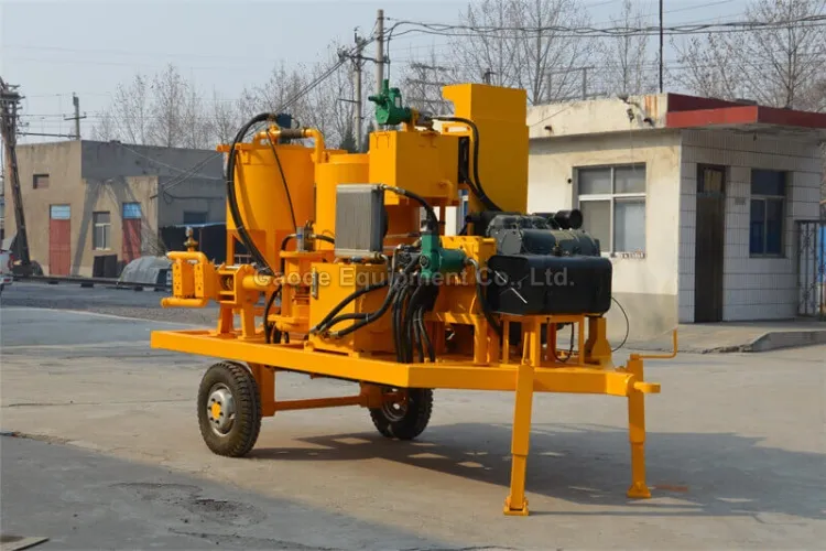 Gaodetec GGP200/300/100PI-D Cement Grout Injection Pump Mixer Station for Foundation Repair Ground