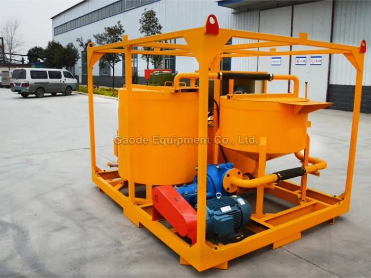 Gaodetec GGP350/800/70PI-E High Speed Grout Station for Drilling Grouting