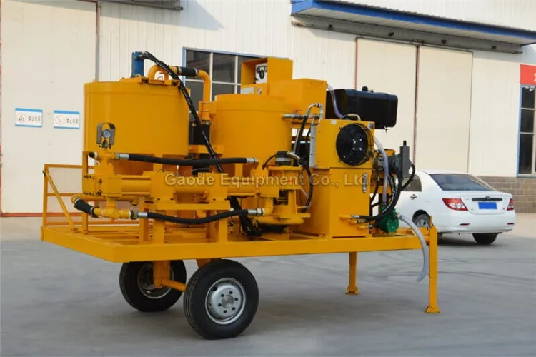 Gaodetec GGP200/300/100PI-D Cement Grout Injection Pump Mixer Station for Foundation Repair Ground