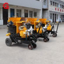 Gaodetec GSZ-10S 10m3/h air motor driven multifunctional rotor type shotcrete machine