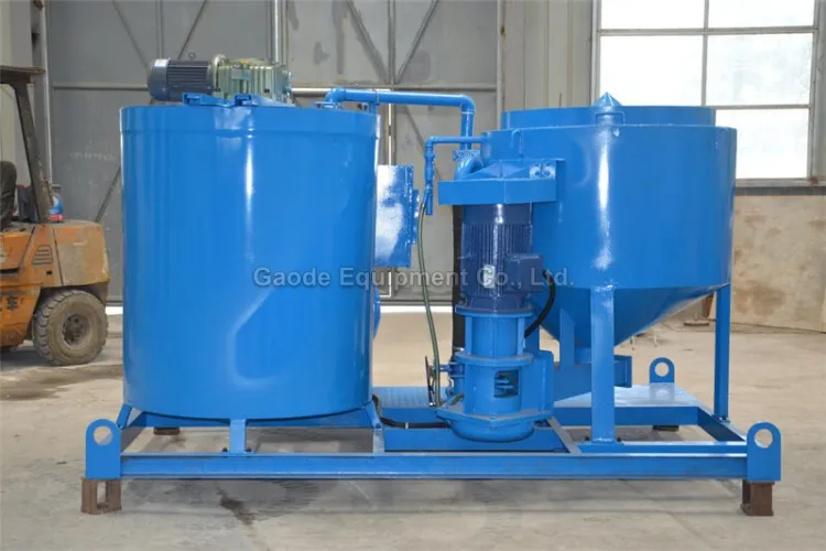 Gaodetec GGP800/1200/130H-E Big Output Cement Grout Mixer Pump for Sale