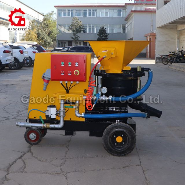 Gaodetec GSZ-10S/E 10m3/h Multifunctional Rotor Type Shotcrete Machine