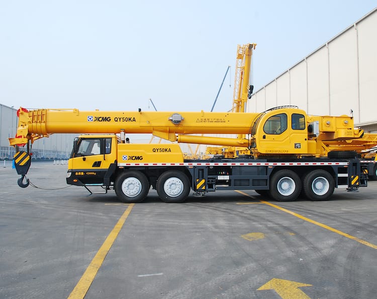 XCMG QY50KA Chinese 50t Hydraulic Truck Crane for Sale