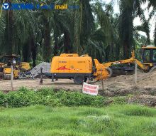 XCMG Official HBT6013K Trailer-mounted Concrete Pump for sale