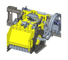 XCMG Official Loader Attachments Milling machine for Skid Steer Loader for Sale