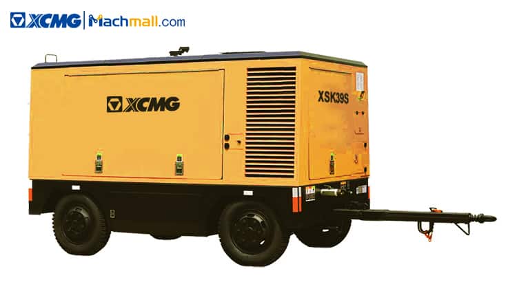 XCMG new air compressor XSK39S with CUMMINS engine for drilling rig price