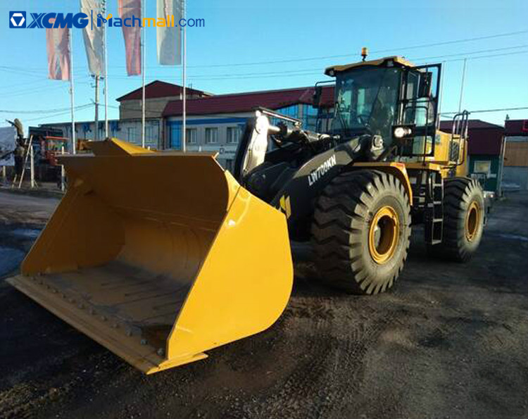 LW700KN loader machine | XCMG 226 kw 6 m3 7 ton wheel loader price