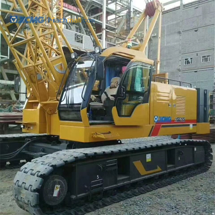 XCMG 55 ton crawler crane XGC 55 with catalog PDF