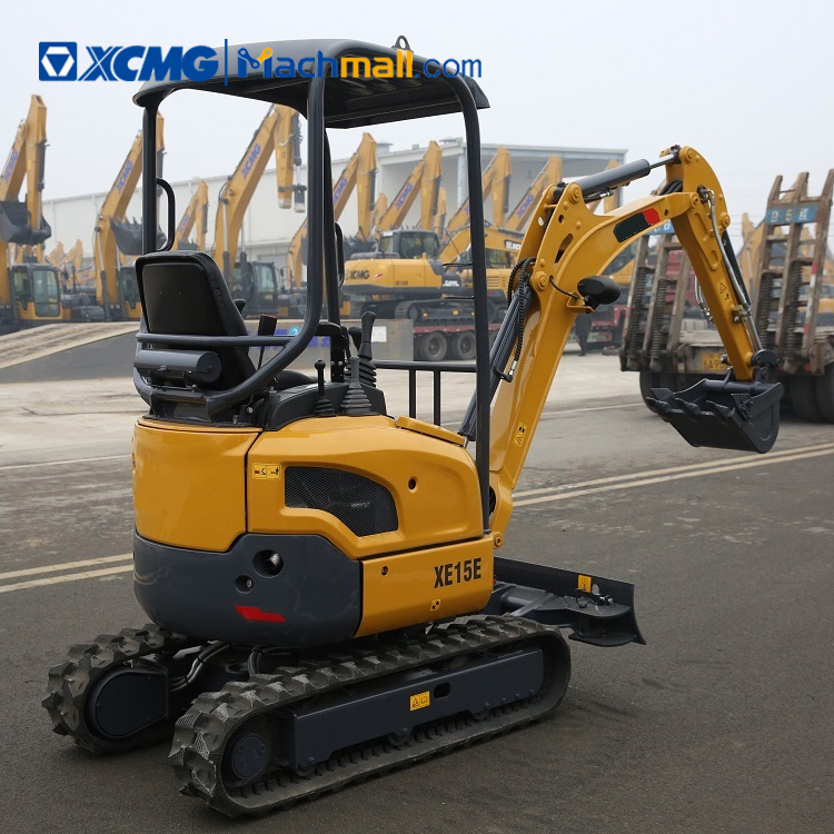 XCMG official 1.5 ton mini household excavator XE15E for sale