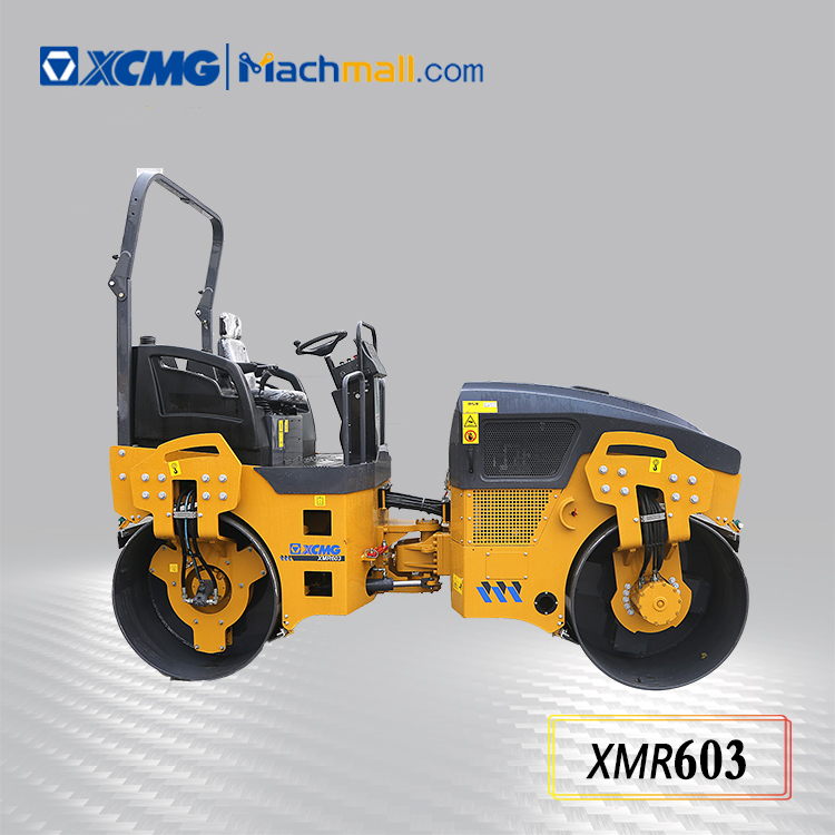 XCMG 6 ton light small road roller XMR603 for sale