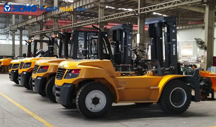 Diesel XCMG 7 Ton XCF706K Forklift Truck For Sale