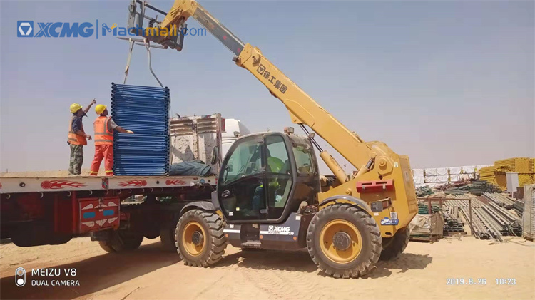 XCMG Compact Telehandler Crane with Telehandler Forklift and Bucket price