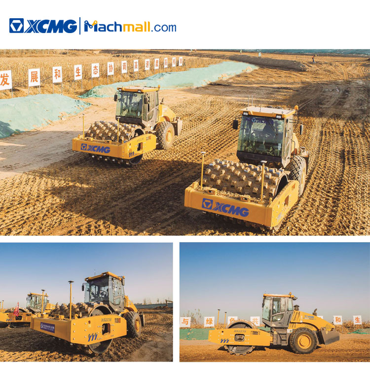 XCMG XS103H 10 ton hydraulic drive road roller with high quality price