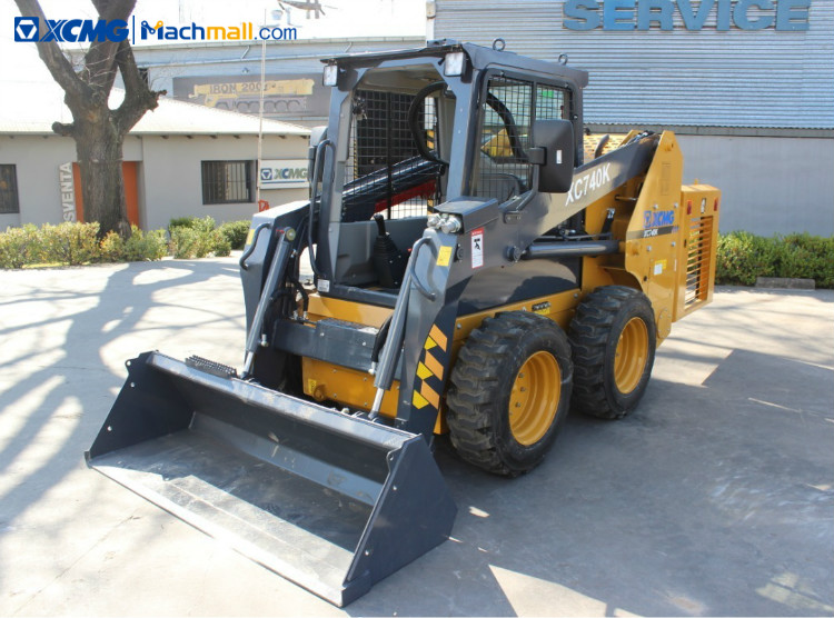 XCMG small skid steer loader with breaker XC740K price