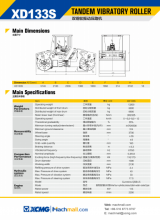 XCMG Official XD133 Road Roller for sale