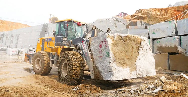 XCMG 25 ton stone loader LW600KV-T25 price