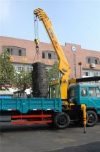 XCMG Lorry Crane SQ8SK3Q 8 Ton Straight Telescoping Boom Crane Truck with Good Price