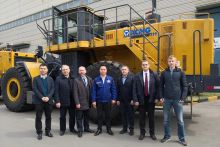 XCMG official DL560 560HP mining wheel bulldozer price