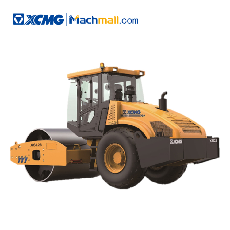 XCMG factory 12 ton vibratory roller compactor XS123 price