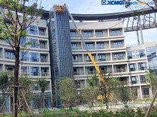 XCMG 34m hydraulic lifting platform XGS34 with PDF catalog for sale