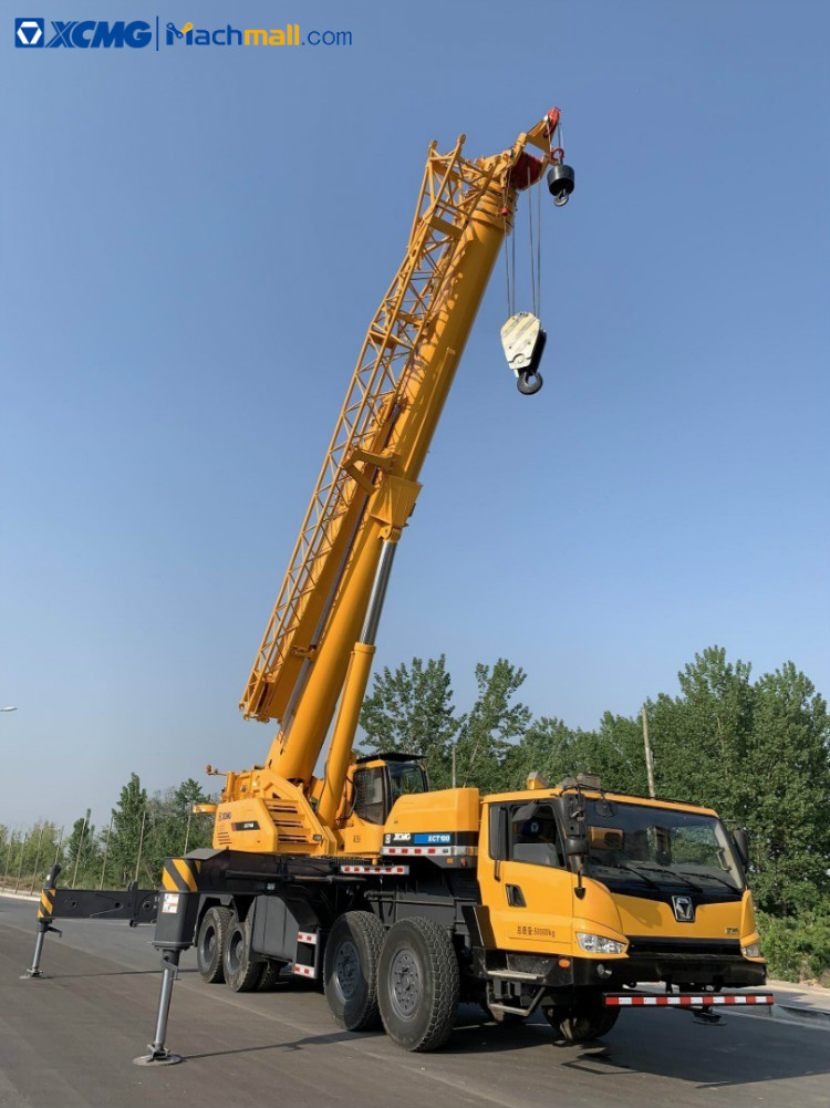 XCMG manufacturer XCT100 100 ton crane price