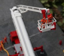 XCMG 1:50 JP72/S5 Fire Truck Alloy Diecast Model for sale