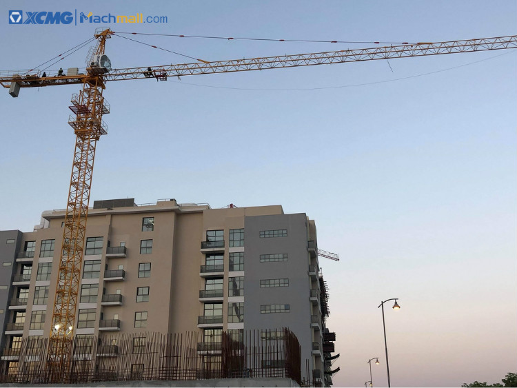 XCMG XGA5610-6S 6 ton 31m - 56m jib length topkit tower crane for sale