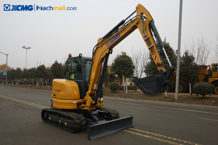 XCMG 5 ton small excavator machine XE55E ( (Euro Stage V) ) for European market price