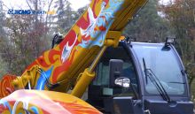 XCMG 17m Telescopic Forklift Telehandler XC6-4517 price