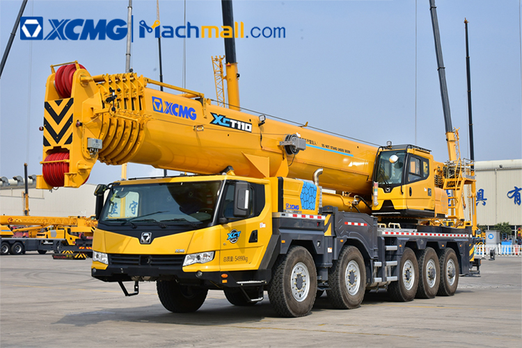 XCMG official 110 ton truck cranes XCT110 price