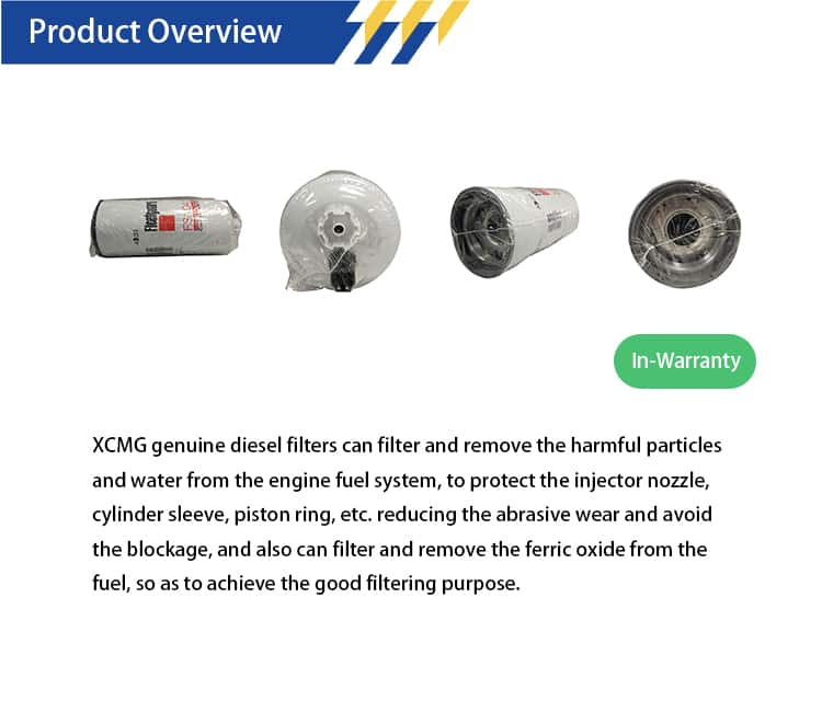 XCMG FS1041 Fuel fine filter element 800105252