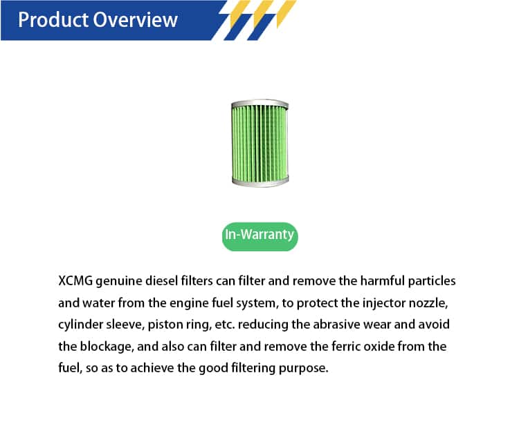 XCMG PF-C0-02-01350 oil-water separator element  800159455