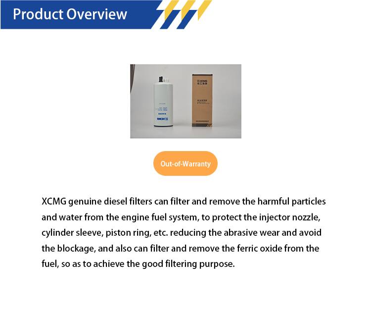 XCMG XCMG-RJL-071012 Fuel fine filter element 800160261