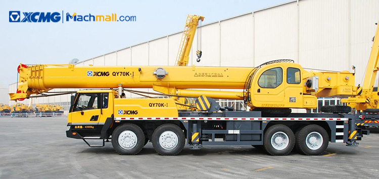 XCMG official 70 ton QY70K-I telescopic boom mobile crane for sale