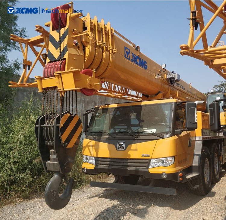 XCMG 75 ton QY75K telescopic boom crane price